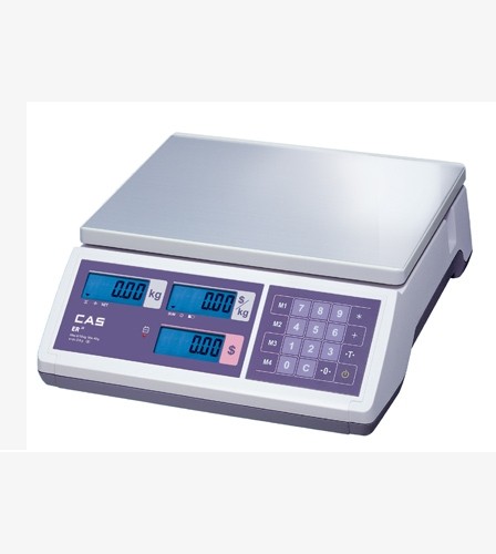 Весы торговые CAS ER JR-06 CB (с подсветкой)