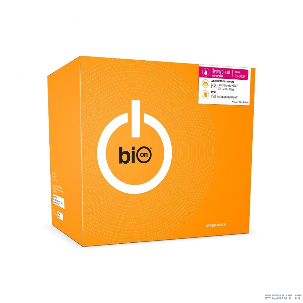 Bion CF363X Картридж для HP LaserJet Enterprise M552/M553/M577 (9500 стр.), Пурпурный