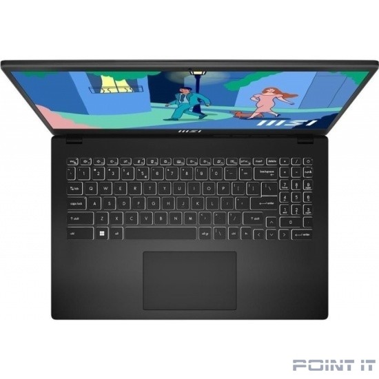 Ноутбук MSI Modern 14 C7M [9S7-14JK12-238] Black 14" {FHD Ryzen 5 7530U/8/SSD512Gb/Win11}