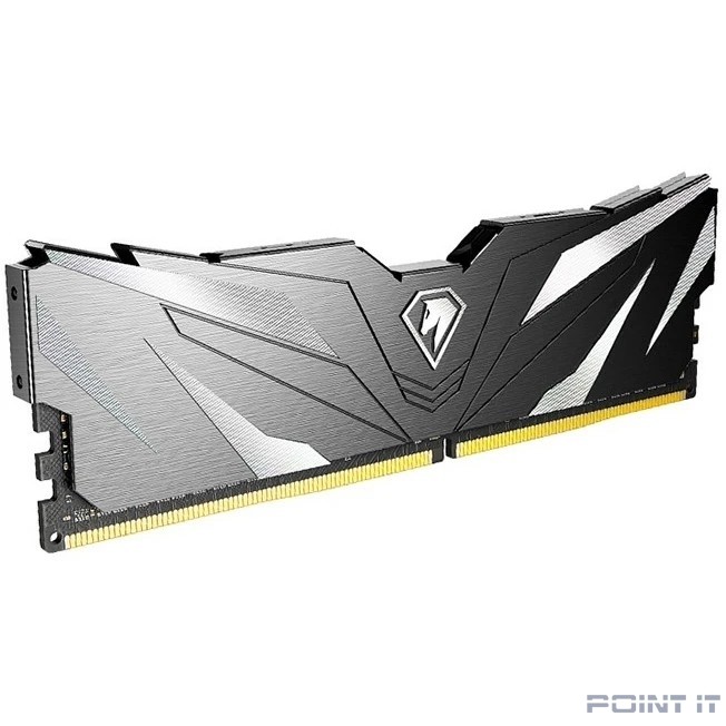 Модуль памяти DDR4 Netac Shadow II 32GB (2x16GB) 3200MHz CL16 1.35V / NTSWD4P32DP-32K / Black / with radiator