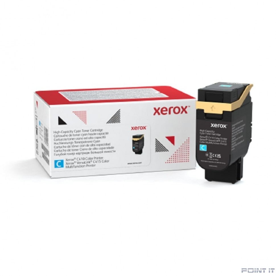 Тонер картридж стандартный, синий Xerox VLC410/415 (2000 страниц)/ Cyan Standard Capacity Toner Cartridge, Xerox VLC410/415 (2,000 Pages)