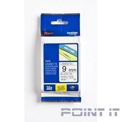 Brother TZE-221(S) Картридж с лентой (9 мм черный текст на белом фоне)