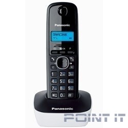 Panasonic KX-TG1611RUW (белый) {АОН, Caller ID,12 мелодий звонка,подсветка дисплея,поиск трубки}