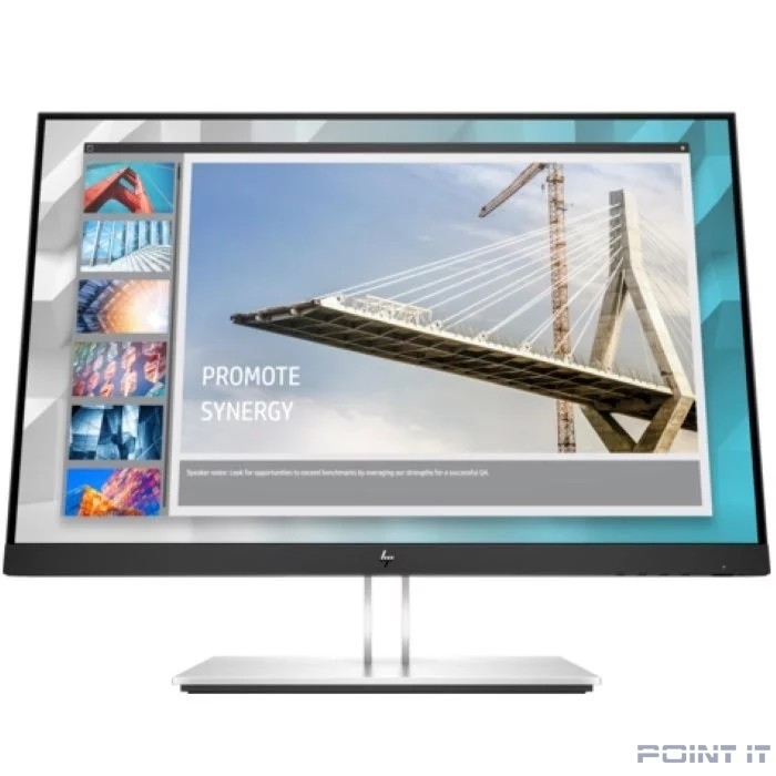 Монитор LCD HP 24" E24i G4 черный {IPS 1920x1080 5ms 16:9 1000:1 250cd 178/178 D-Sub HDMI DisplayPort} [9VJ40AA#ABB]