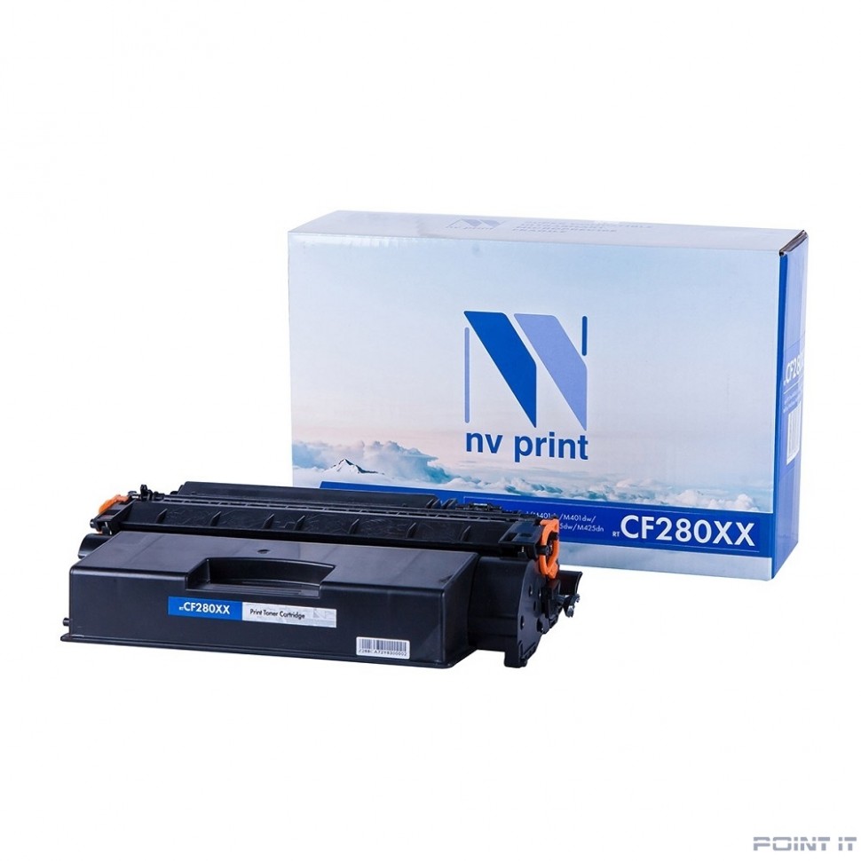 NVPrint CF280XX Картридж для принтеров HP LJ Pro 400/M401/M425, черный, 10 000 стр.