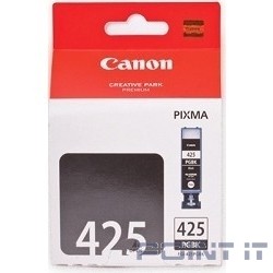Canon PGI-425Bk PGBK 4532B007 TwinPack Картридж для Pixma IP4840/MG5140/MG5240/MG6140/MG8140, Черный, 2х344 стр.