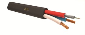 ОЭК-НУ-(03нг(А)-LS-2Е2-2,7кН)+2х0,75) Кабель опто-электрический (комбинированный) 2 волокна 9/125 мкм, броня из 6 проволок 2мм