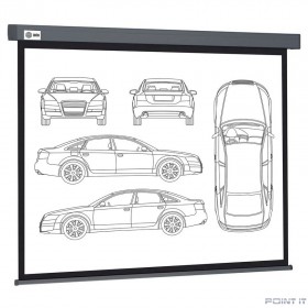 Экран Cactus Wallscreen CS-PSW-168X299-SG,  299х168 см, 16:9,  настенно-потолочный серый