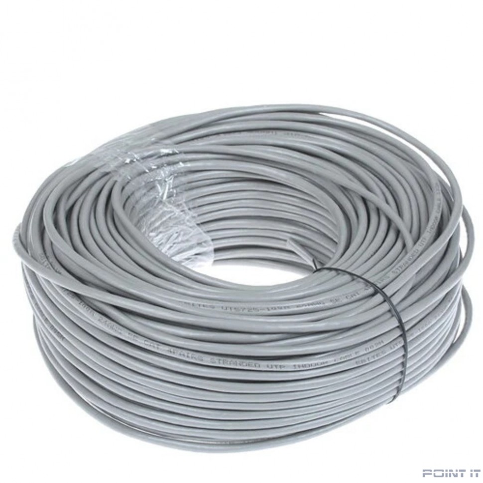 5bites Кабель UT5725-100A витая пара UTP / STRANDED / 5E / 24AWG / CCA / PVC / 100M