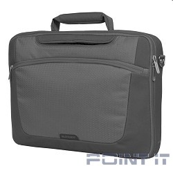 Сумка SUMDEX PON-301(GP)-1 {нейлон, серая до 15,6"}