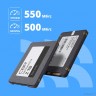CBR SSD-002TB-2.5-BS24b, Внутренний SSD-накопитель, серия "Base", 2048 GB, 2.5", SATA III 6 Gbit/s, 3D TLC NAND, R/W speed up to 550/500 MB/s, TBW (TB) 1024, OEM