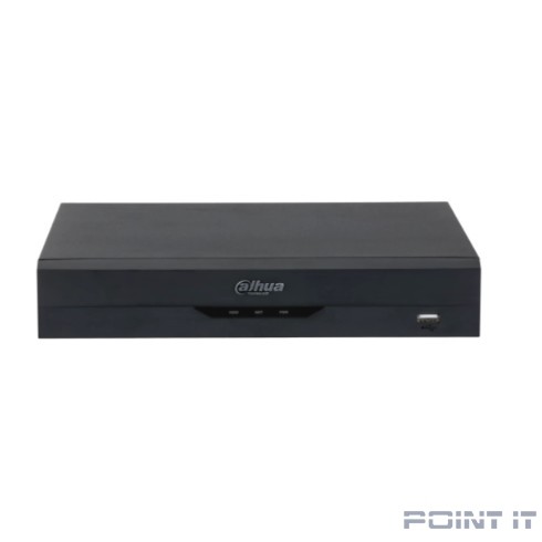 DAHUA DHI-NVR4116HS-EI 16-канальный IP-видеорегистратор 4K, H.265+, видеоаналитика, входящий поток до 256Мбит/с, 1 SATA III до 16Тбайт
