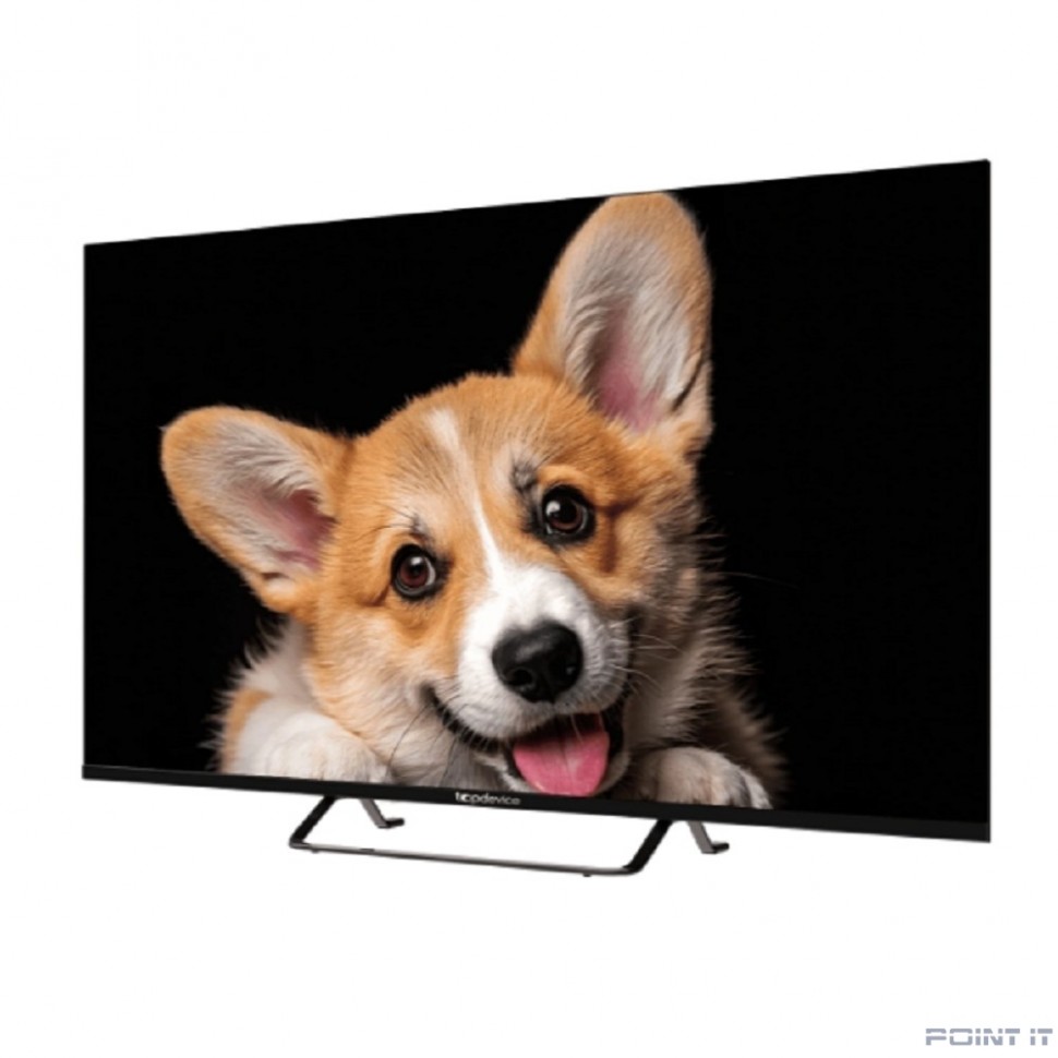 Topdevice 43" TDTV43CS03U_BK/UHD/VA/Smart YaOS/1.5-8Gb/BT/черный