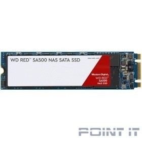 WD SSD Red™ SA500 NAS 3D NAND WDS200T1R0B 2ТБ M2.2280 SATA-III (TLC)