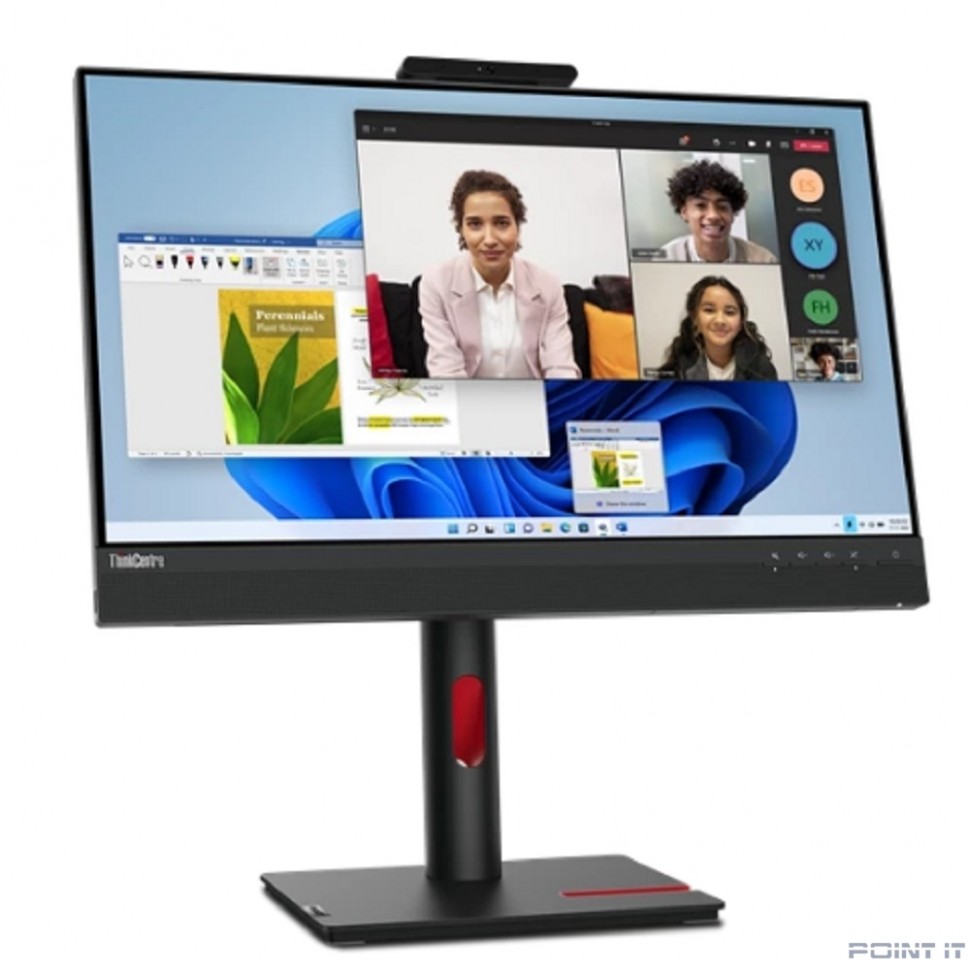 Монитор LCD Lenovo 23.8" TiO 24 G5 {IPS 1920x1080 60Hz 4ms 250cd HDMI1.4 DisplayPort1.2 USB3.2 WebCam 2x3W}[12NAGAT1UK/12NAGAT1WW]