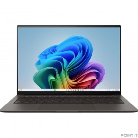 Ноутбук ASUS Zenbook S 14 OLED UX5406SA-PV055W [90NB14F1-M002C0] Grey 14" {OLED  Ultra 7 258V(2.2Ghz)/32768Mb/1024SSDGb/noDVD/Int:Intel Arc graphics//Win11Home + алюм корп}