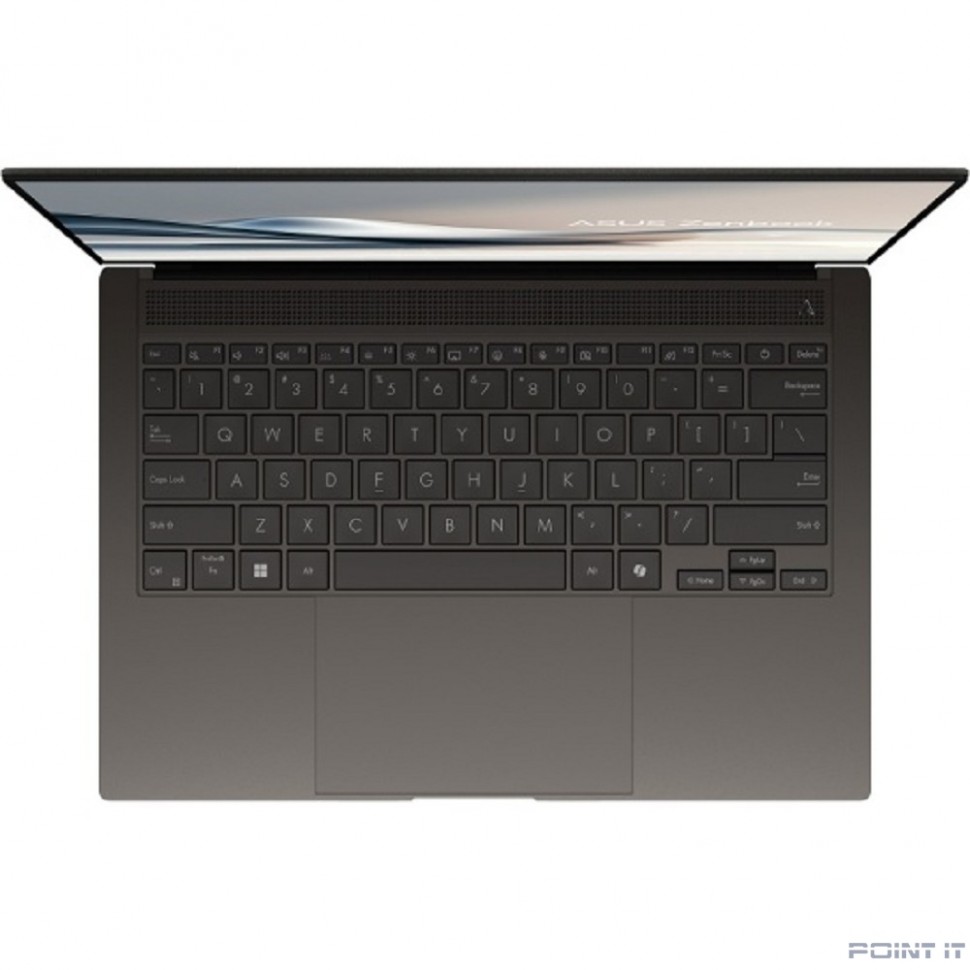 Ноутбук ASUS Zenbook S 14 OLED UX5406SA-PV055W [90NB14F1-M002C0] Grey 14" {OLED Ultra 7 258V(2.2Ghz)/32768Mb/1024SSDGb/noDVD/Int:Intel Arc graphics//Win11Home + алюм корп}