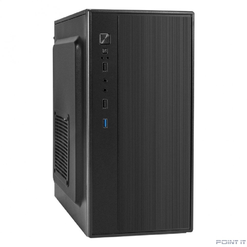 Exegate EX298155RUS MINITOWER mATX W/PSU 2 х USB+USB3.0 HD Audio черный BAA-408U EX298155RUS EXEGATE
