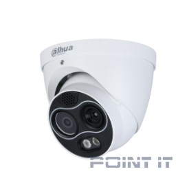 DAHUA DH-TPC-DF1241P-B3F4-S2 Двухспектральная тепловизионная IP-камера с ИИ, 1/2.7" Progressive CMOS, объектив 4мм, неохлаждаемый FPA детектор, объектив 3.5мм, ИК 30м, IP67