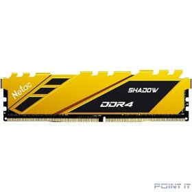 Память DDR4 16Gb 3200MHz Netac NTSDD4P32SP-16Y Shadow RTL PC4-25600 CL16 DIMM 288-pin 1.35В
