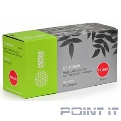 CACTUS TK-580K Тонер Картридж CS-TK580K черный для Kyocera FS-C5150DN (3500стр.)