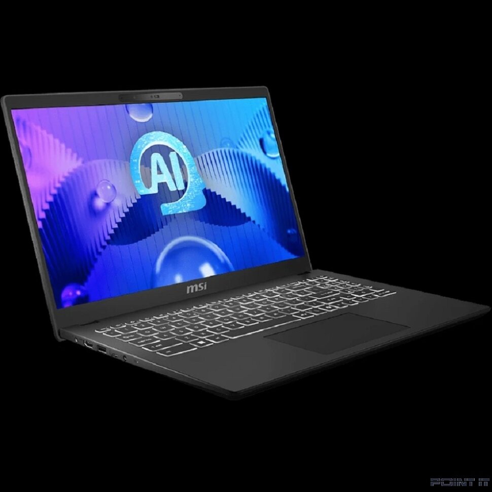 Ноутбук MSI Modern 15 H AI C1MTG-084US [9S7-15H551-084] Black 15.6" {FHD Touch Ultra 9 185H/ 32Gb /SSD1Tb/ Intel Arc/Windows 11 Home Multi Language}