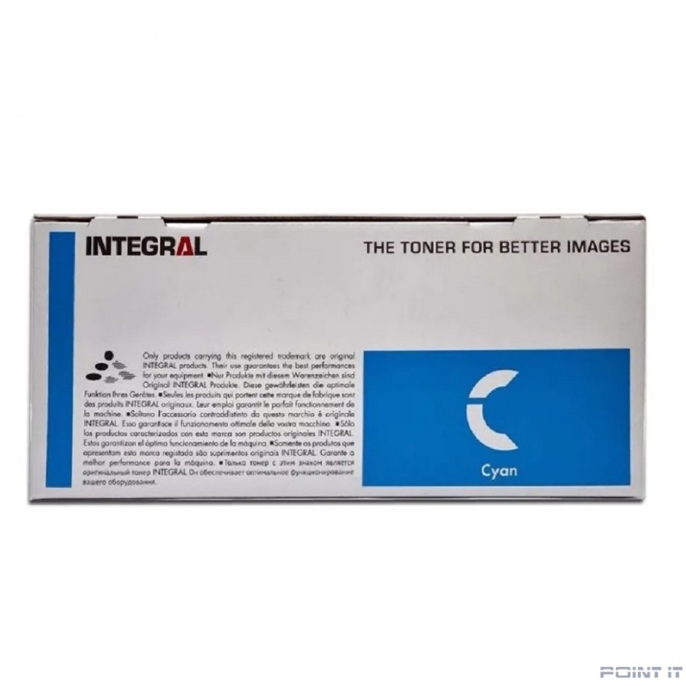 Тонер-картридж Integral TK-590C с чипом для Kyocera