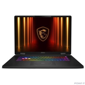 Ноутбук MSI Crosshair 18 HX AI A2XWGKG-022XRU [9S7-184111-022] Black 18" {WQXGA Ultra 9 275HX/32Gb/SSD1Tb/RTX5070 8Gb/NoOS}